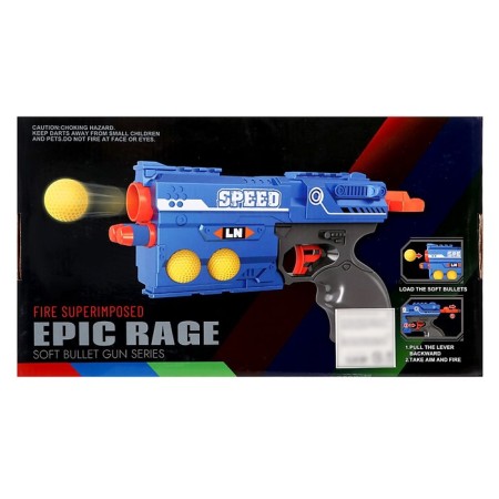 Blaster "rage", shoots soft bullets and balls-9