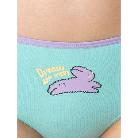 Panties for girls, height 86 cm, peach, lavender, azure, 3 pcs-8