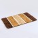 Bathroom mat “Squares”, 40 × 60 cm, brown color