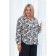 Female blouse, size 74, blue color