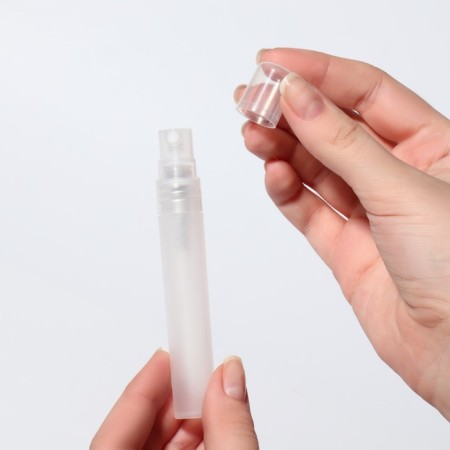 Perfume bottle, with a spray, 7 ml, white color-11