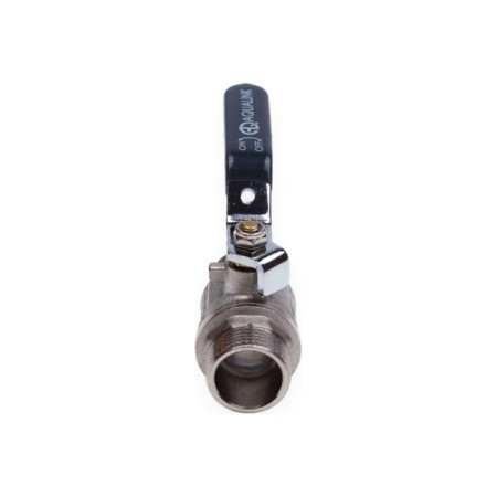 Aqualink, PN 50 ball valve, external/outer thread 1 ", handle, nickel.-4