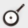 Pan, d = 26 cm, removable handle, glass cover, anti -stick coating, color coffee marble