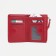 Women's wallet on a magnet, burgundy color
