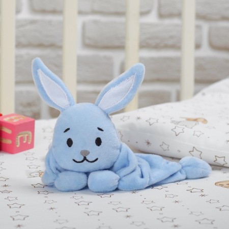 Comforter for newborns "Bunny Dodo", 30x27 cm-1