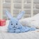 Comforter for newborns "Bunny Dodo", 30x27 cm