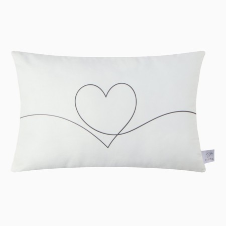 Decorative Ethel Pillow "Heart" 60*40cm, velor