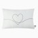 Decorative Ethel Pillow "Heart" 60*40cm, velor