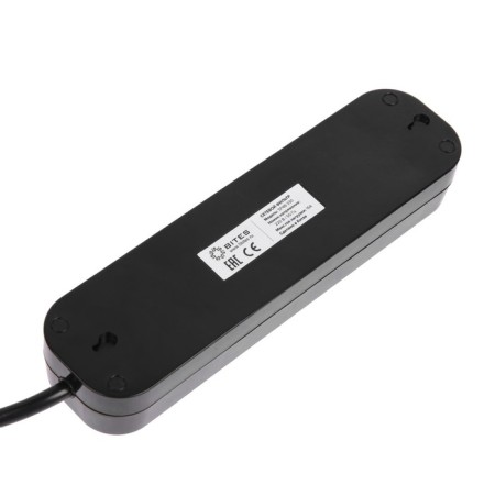 Network filter 5Bits SP4B-330 4S, 4 sockets, 3 m, 16 A, 3x1.5 mm2, with off., Black-3