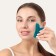 Guasha massage "Heart", 8.5 × 5.5 cm, emerald color