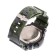 Watch of Electronic Electronic Sport, D-5 cm, silicone strap 24.5 cm, khaki