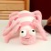 Soft toy "Spider", 27 cm, pink color