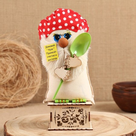 Amulet - box "Browner with a spoon", 25 cm, mix-13