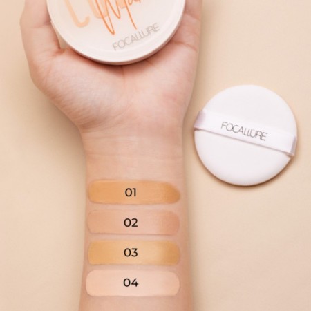 Cream-Kushon Tonal Focallure Longlasting Cushion Foundation, tone 04, 12 g-5