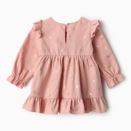 Dress Kroshka I'm "Dandelions", height 80-86, pink-4