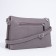 Bag Cross-Bodi with a zipper, gray color