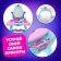 Игровой модуль парикмахера «Студия красоты», Холодное сердце, свет, высота 66 см