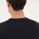 Men's T -shirt with inserts, basic, size m (48), black color
