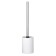 Touch toilet brush, white color
