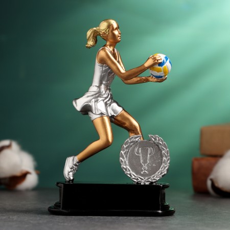Stela "Volleyball: Female" 15x9x5cm-1