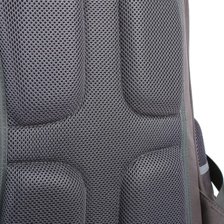 School backpack Bruno VisConti, 40 x 30 x 16 cm, ergonomic back, "hip-hop", dark gray-5