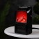 Portable heater Luazon LTO-09, 500W, 23 m², 2 modes, black, cord
