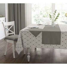 Verano tablecloth, size 140x180 cm, beige color