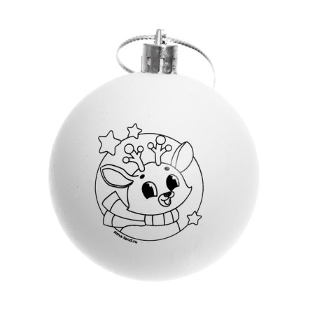 Set for creativity. Christmas balls for coloring “Make a desire”, set 6 pcs-7