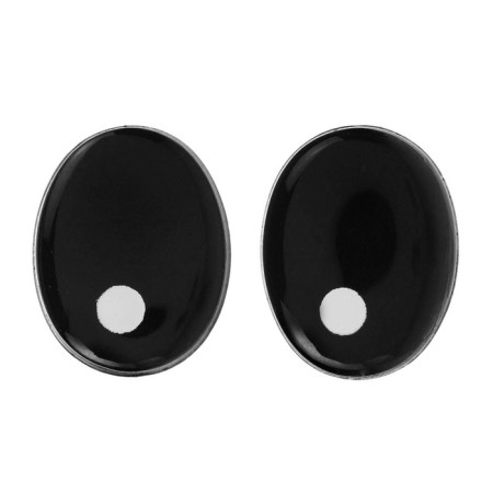 Screw eyes with plugs, set 4 pcs., Size 1 pc: 1.65 × 1.3 cm