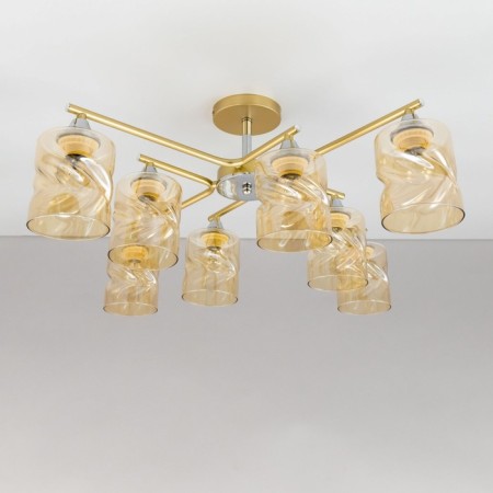 Cutilux Cutilux chandelier CL137182 70x70x29 cm, 8x60W, e27, yellow color-5