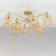 Cutilux Cutilux chandelier CL137182 70x70x29 cm, 8x60W, e27, yellow color