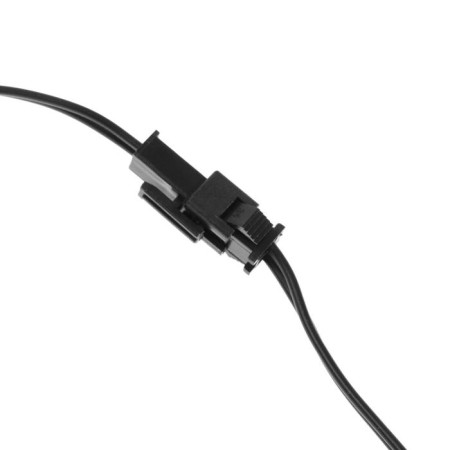 Cartage neon thread for lighting salon, feeder 12 V, 5 m, green power adapter-3