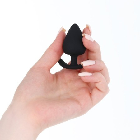 Anal traffic jam-hoods, silicone Soft-Touch, D = 27 mm, black-2