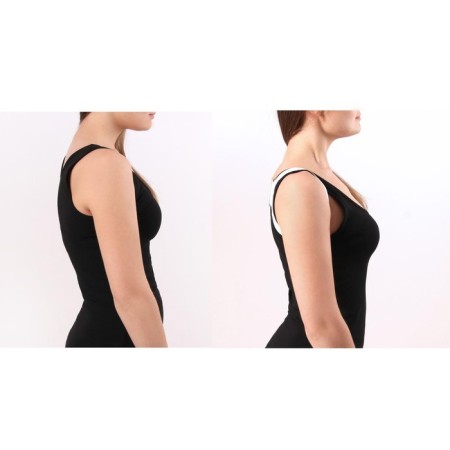 Massner-fixer for posture, Velcro, S-m size, white color-5