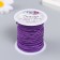 Contain cord on the bobbin "Bright violet" winding 10 m thick 3 mm 4.3x4.7x4.7 cm