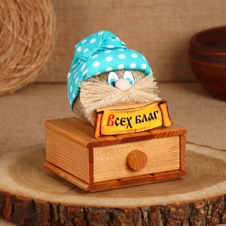 House Kondrat "all the best", on a chest, 16 x 12 cm, mix-1