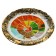 Decorative Elisha plate Ceramics 14x14x3 cm