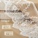 Lace on a grid, 145 mm × 11 ± 1 m, ivory color
