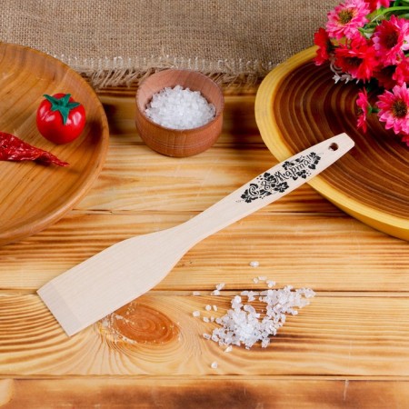 Wooden blade "since March 8"