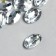 Decor for creativity Plastic "Rhil Obv. Silver" set of 20 pcs 1.3x1.8 cm