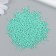 Glass beads 12/0 "turquoise" marshmallow 450 g