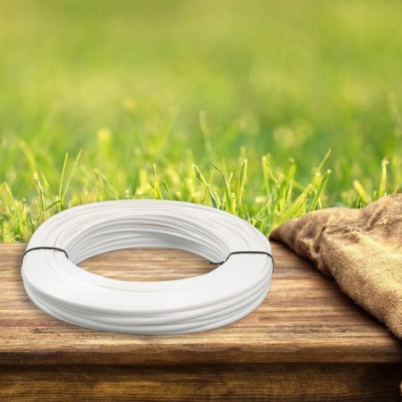 Artificial Roatan Smooth 7 mm 100 m semi -pipe (white)