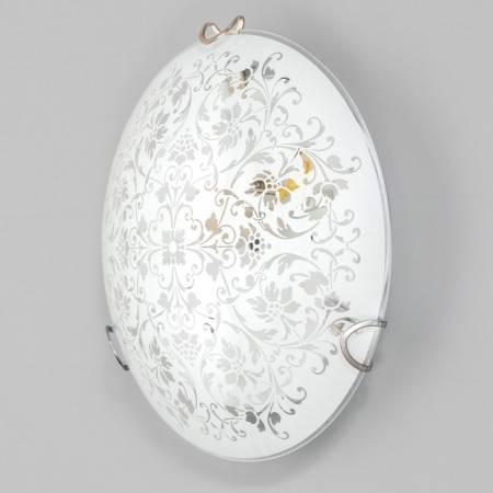 Valencia lamp 1x60W E27, chrome, d = 25 cm, h = 4.5 cm-6