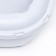 Corner toilet with a frame 55*45*13 cm, gray