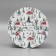 Box Gift round "Gift for you", 14 x 16 cm, New Year