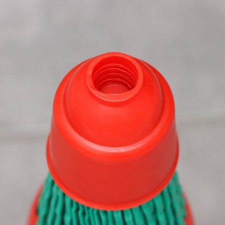 Polypropylene broom "Premium", synthetic, without cuttings, color mix-3