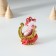 Polystone souvenir "Snake with a hill" mix 5.5x4x8 cm
