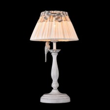 Luminaire desktop Maytoni ARM013-11-W, 1HE27, 40W, 26x26x47 cm, white antik color