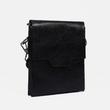 Male bag, black color