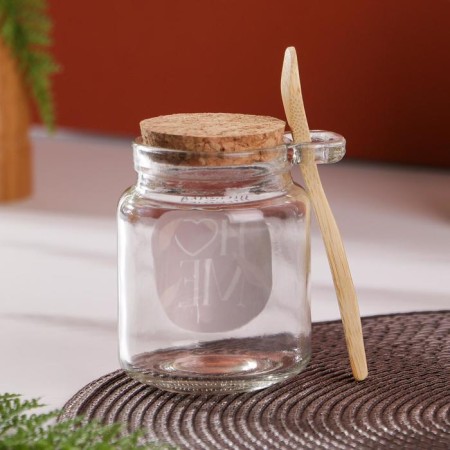 Bank for storage with a spoon Home, 300 ml-3